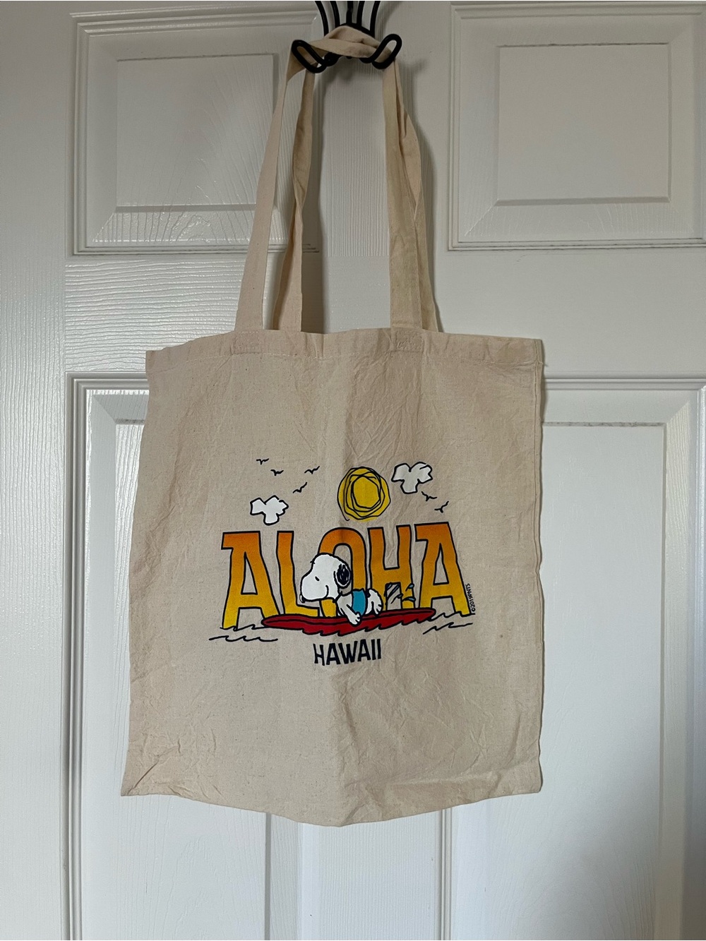 Snoopy bundle; Hawai’i Tote, Japan mini bag and snoopy keychain